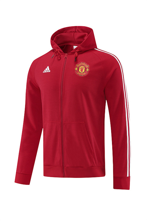 AAA Quality Manchester Utd 22/23 Hoodie - Red